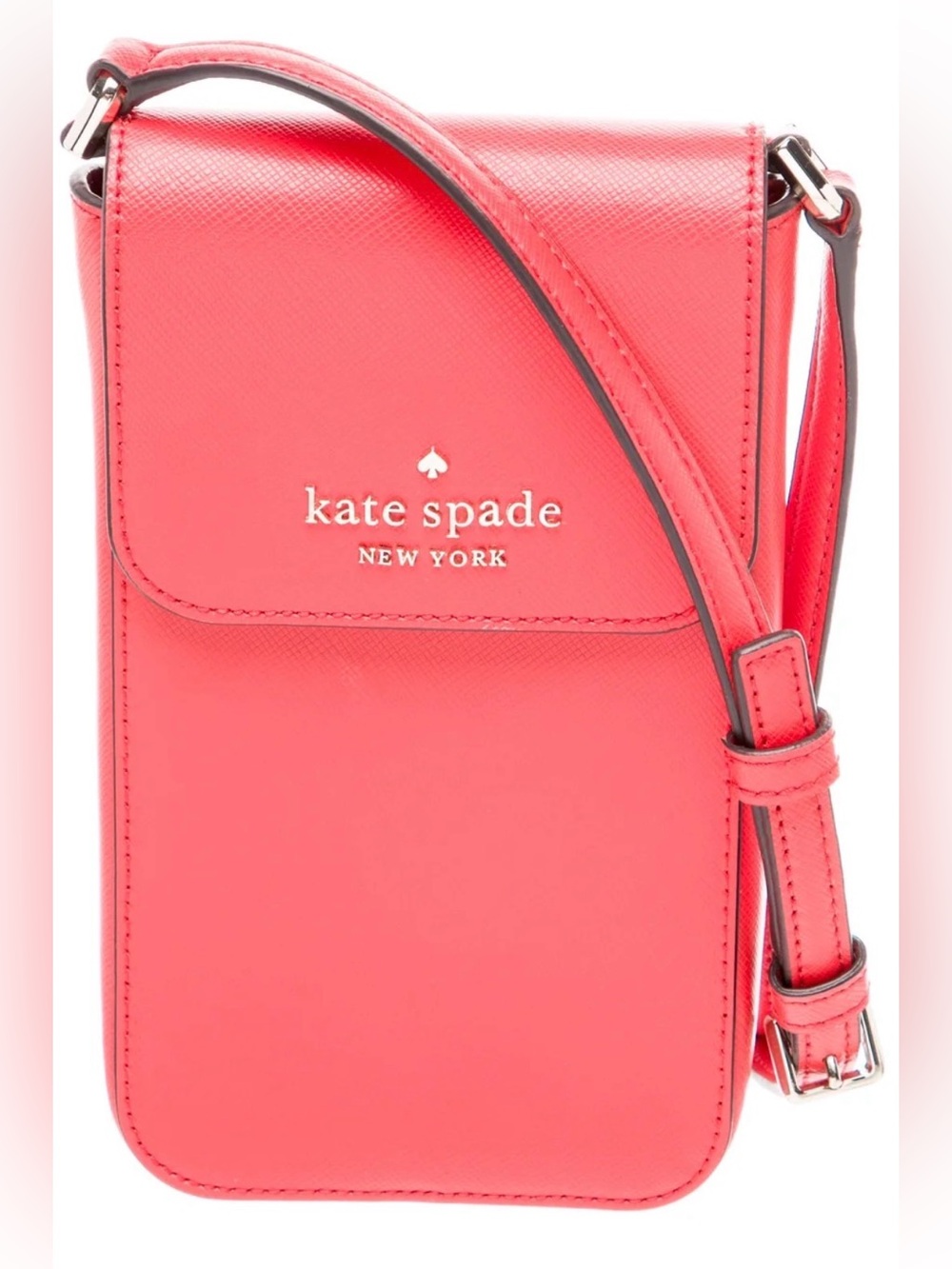 kate spade Coral-Pink Crossbody Phone Bag